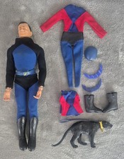 1967 Ideal Captain ACTION ACTION BOY OUTFITS with KHEM the Panther