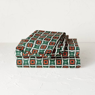 Printed Cotton Percale Sheet Set - Opalhouse designed with Jungalow