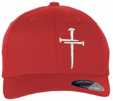 Christian Hats for Men Women Jesus 3 Nail Cross Hat Premium Adjustab Hat/Decal