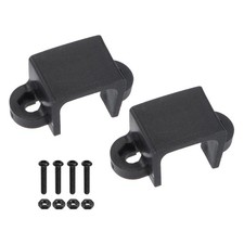 Fixation Support Base 11,5mm Noir Vis Écrous pour N20 Micro Engrenage 2 Paquet