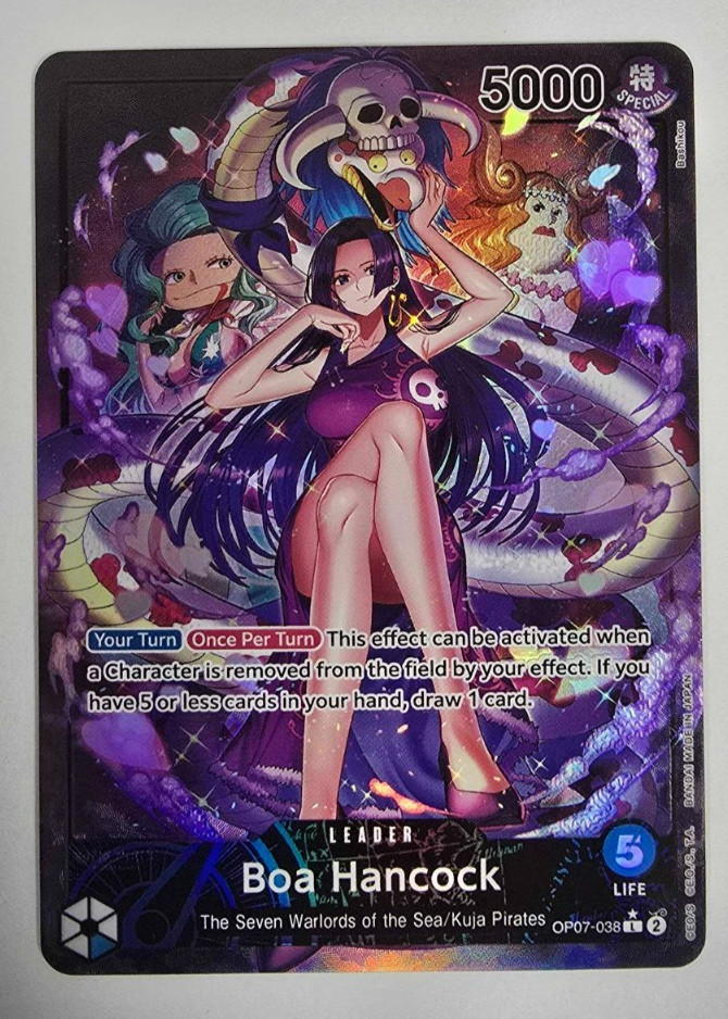 Boa Hancock (038) (Parallel) Leader - 500 Years in the Future OP07-038 English
