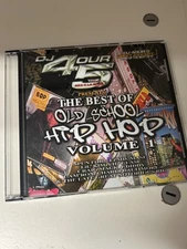 DJ 4OUR 5IVE 45 THE BEST OF OLD SCHOOL HIP HOP PT.1 NYC MIXTAPE MIX CD