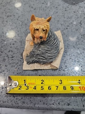 Border Fine Arts DS6 Yorkshire Terrier Hund Figur Made In Scotland sehr guter Zustand ohne Karton