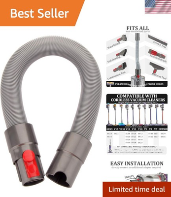 #ad #ad Flexible Extension Hose Attachment for Dyson Vacuums $15.99
