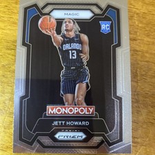 Jett Howard Rookie Monopoly Prizm 2023-24 Panini Prizm Basketball
