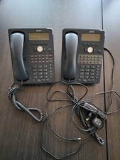 2x SNOM 720 TELEFON mit Netzstecker