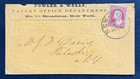 AtoZ. Fowler & Wells Books Magazine Ad Cover 1855 New York (See Back) — photo 1