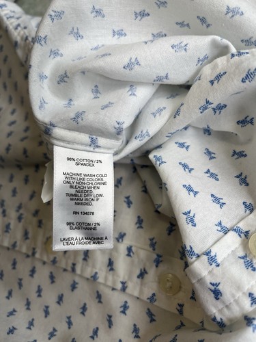 Boys Vineyard Vines Short Sleeve Dress Shirt Size M 12/14 - Picture 7 of 7