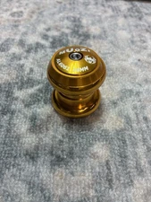 Mid School Bmx 1 1/8” Threadless Headset Gold