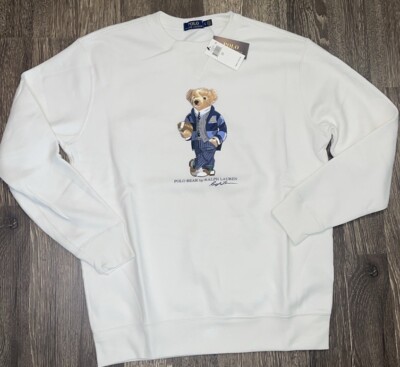 Size Large Tall Mens Polo Ralph Lauren Crewneck Polo Bear