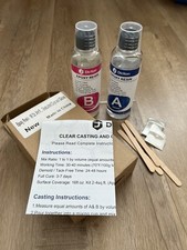 Epoxy Resin for art work 16 oz crystal clear NIB