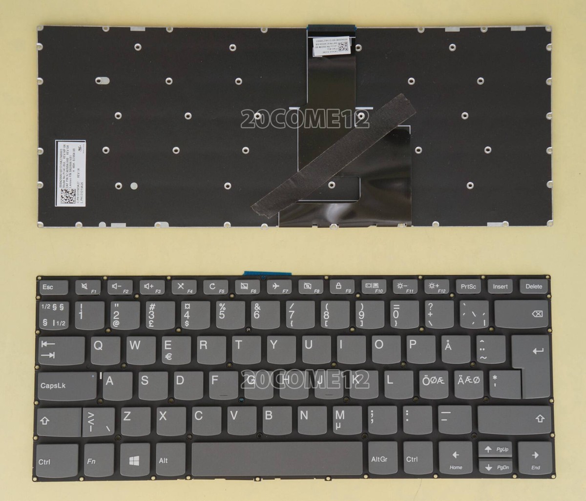 New For Lenovo Flex 5-1470 81C9 80XA 5-1570 80XB 81C Keyboard