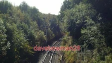 PHOTO  THE SEVERN VALLEY RAILWAY LINE (ARLEY)  THIS IS TAKEN FROM THE ROAD BRIDG