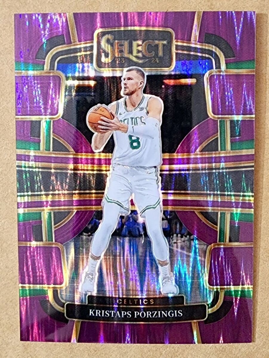 2022-23 Panini Select Kristaps Porzingis #62 Purple Flash 2022-23 Panini Select Kristaps Porzingis #62 Purple Flash