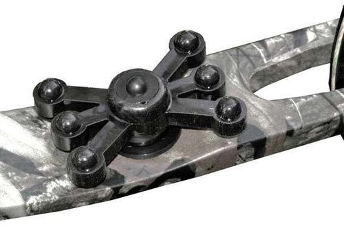 BowJax MonsterJax Crossbow Solid Limb Dampeners, 2 Pack Black
