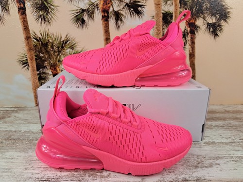 Nike Air Max 270 Triple Pink 'Bubblegum' Sneakers FD0293 600 Women's Size 7  NEW | eBay