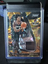 2019 Panini Player of The Day Nassir Little Gold Game-Used Patch /99 #NL