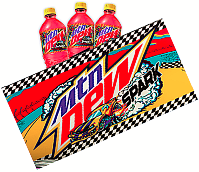 🏔Mountain Dew⚡️Spark⚡️Raspberry Lemonade Limited Edition Soda