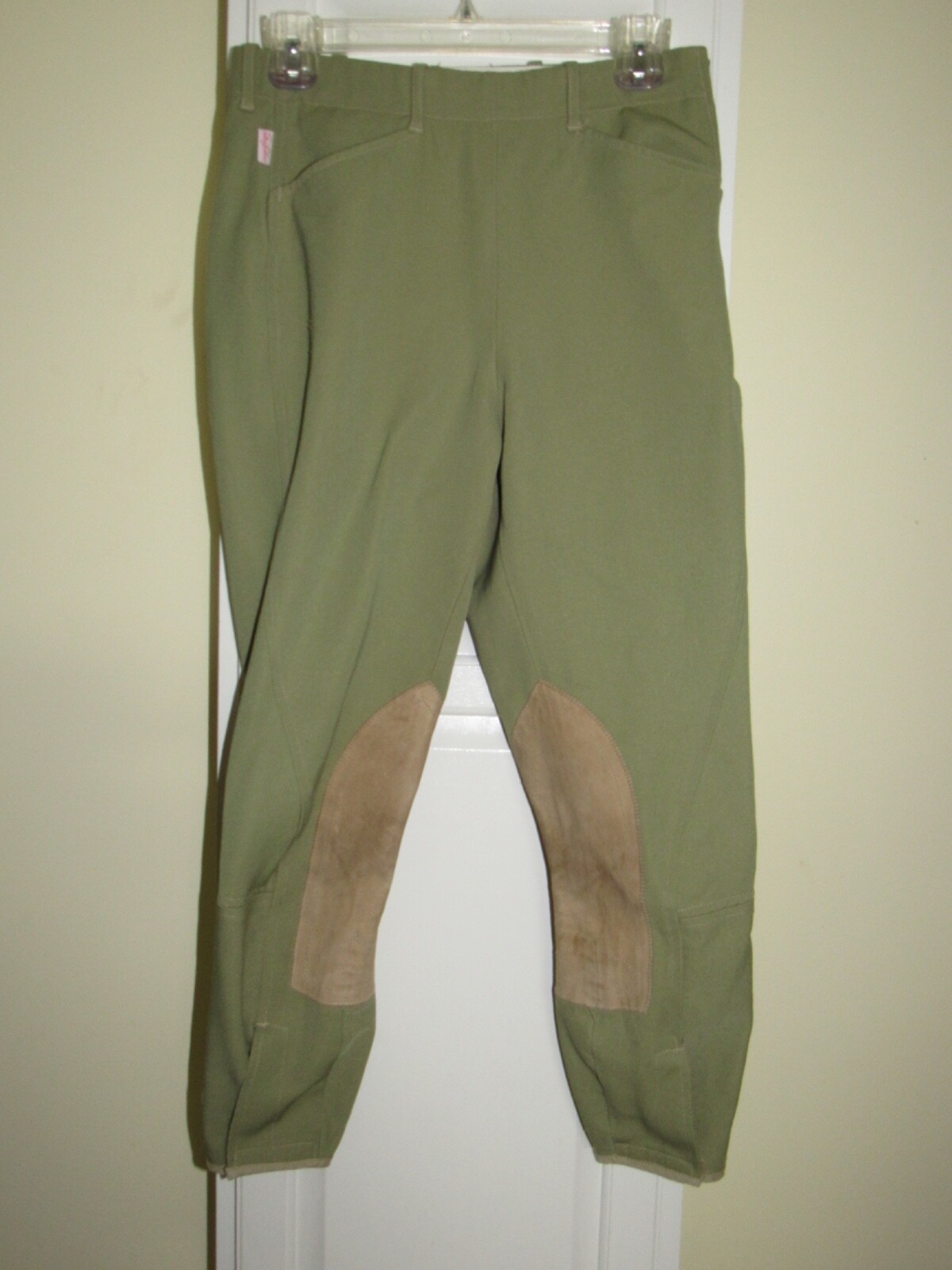 The Tailored Sportsman Pants Green English Riding Habits Equestrian Womens 28