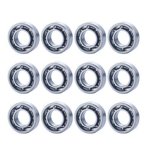 12pz cuscinetti acciaio 3X6X2mm per WPL C14 C24 C34 C44 MN D90 MN-90 MN99S RC Auto - Foto 6 di 6