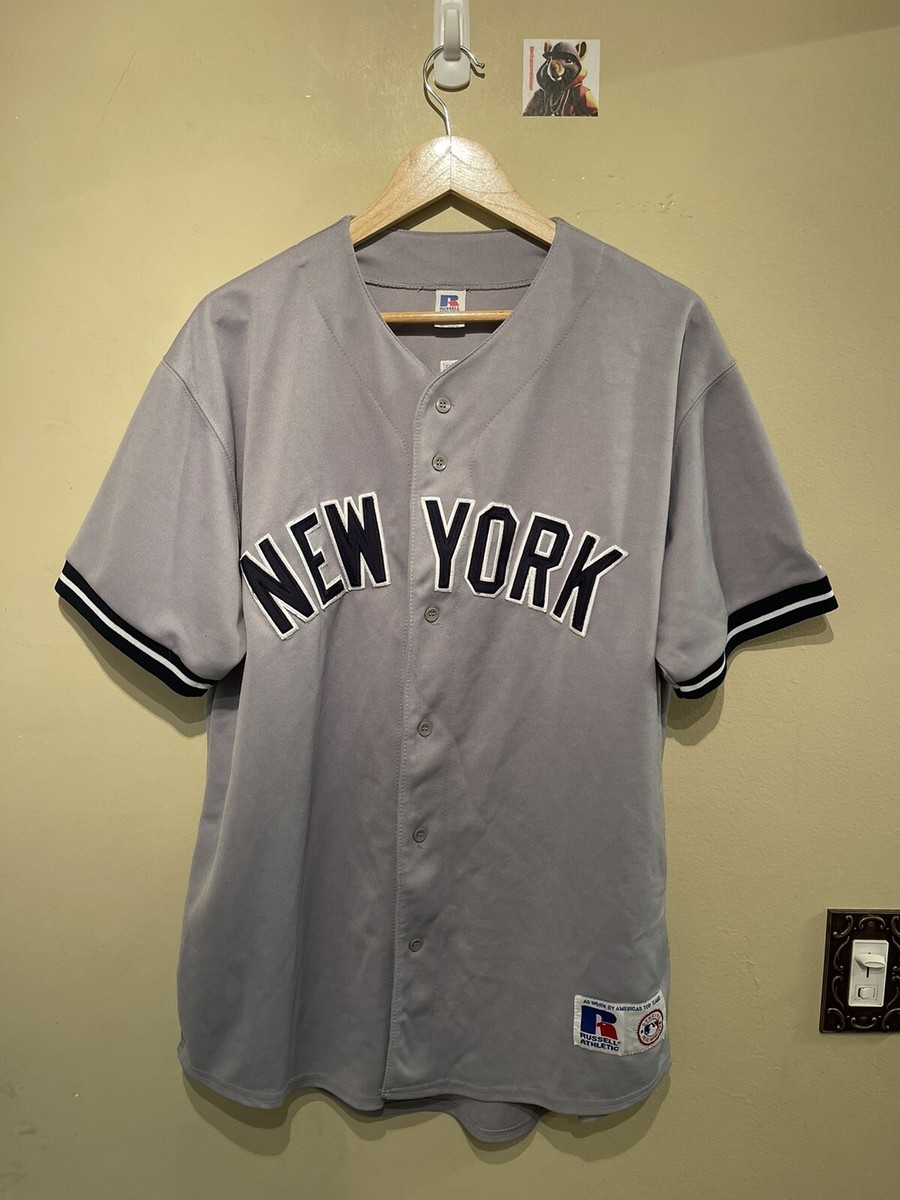 Vintage Russell Athletic New York Yankees Derek Jeter Authentic