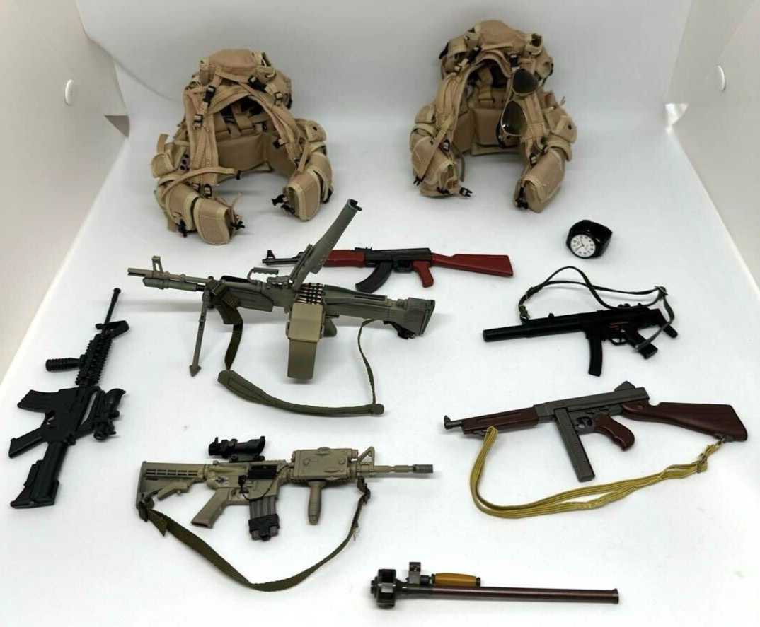 1/6 12インチ Military フィギュア GEAR SETS Amazon.com: Scakbyer 12 Inch Action Figures Military Set, 1
