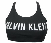 Sport Bh Sports Calvin Klein Schwarz Essential 00GWF9K202 Gr. Xs 34 Neu