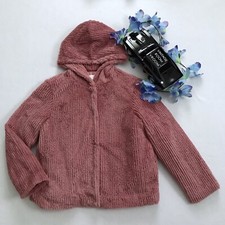 Elodie NWOT Faux Fur Hooded Jacket Girls L 13/14 