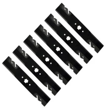 Set of 6 Gator Blades for MTD Cub Cadet Troy Bilt RZT 50" Deck Mowers 942-04053C