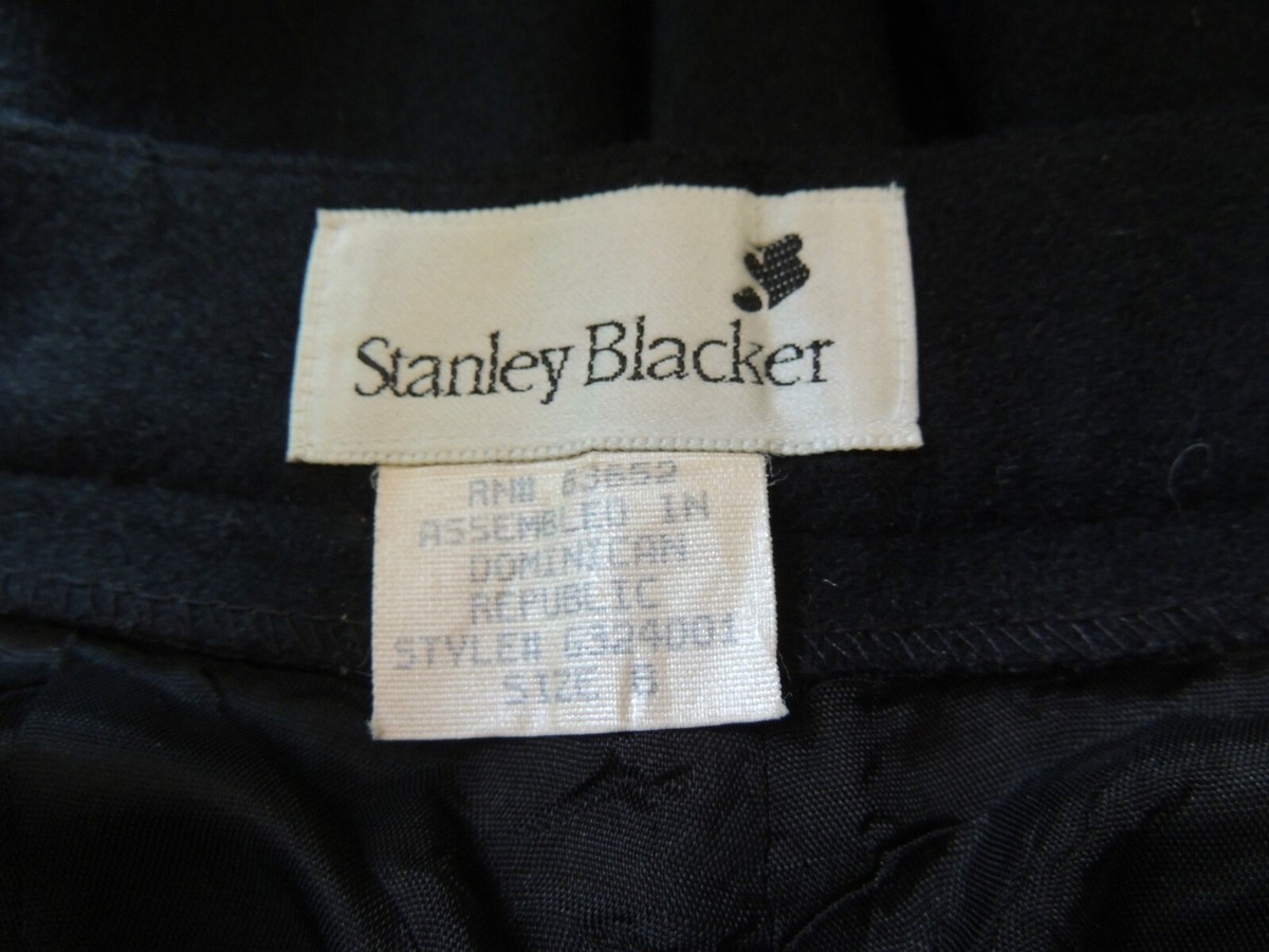 Pantalon Stanley Blacker 100% Laine Gris - Taille W36 L38 - Ours Non Fini - Neuf