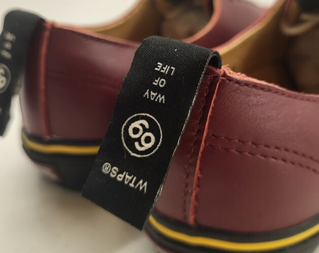 VANS Syndicate X WTAPS Authentic 69 S Burgundy Mens Size 9 DEFCON