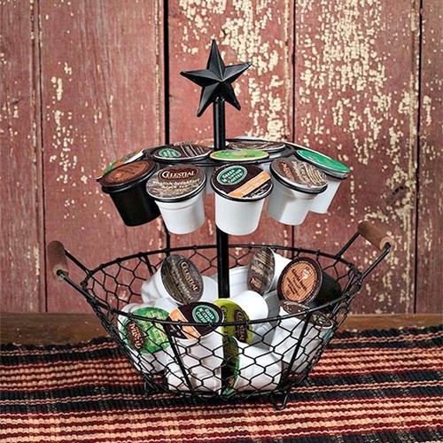 K Cup Basket Holder Double Caddy Bin | eBay