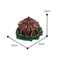 6-in-1 Game Architecture Bundle 3677 Pieces for Ages 14 and Up Gift