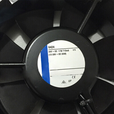 For Ebmpapst 6424 24V 17W 710mA Cooling Fan