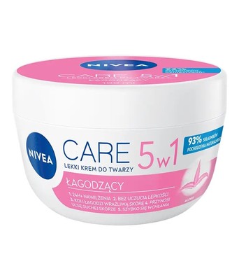  Care 5w1 łagodzący lekki krem do twarzy 100ml Nivea