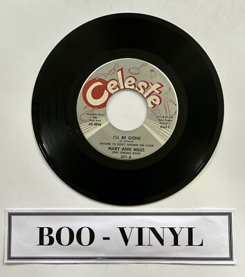 Mary Ann Miles - I'll Be Gone -7  Soul Funk Blues Vinyl Record Ex Condition