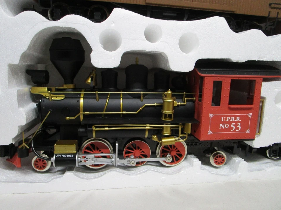 Buddy L G Scale Union Pacific 2-6-2 Locomotive Complete Electric Train Set NOS - Image 3 of 4