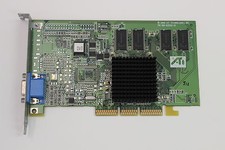 ATI 109-63200-01 RAGE 128 PRO AGP VIDEO ADAPTER 1025-B3020 00023 WITH WARRANTY