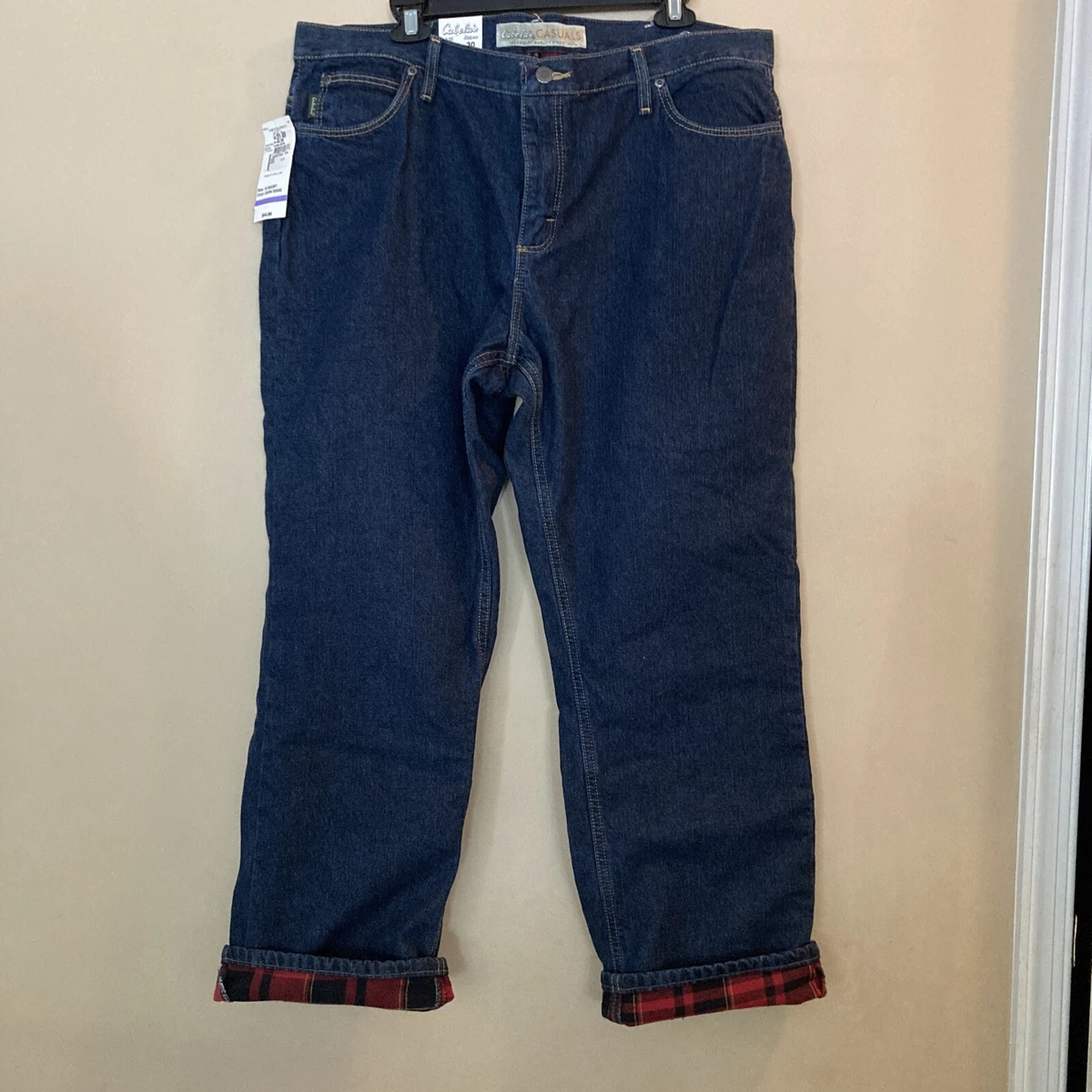 Cabelas womens flannel lined best sale jeans