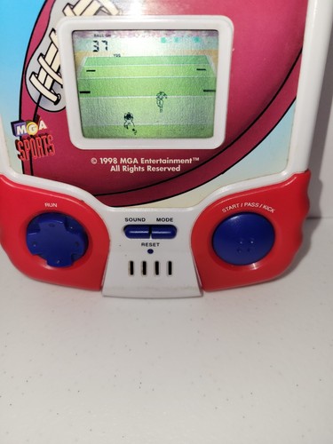 Vintage 1995 MGA Micro Games America Touchdown Football Handheld Electronic Toy - Picture 5 of 12