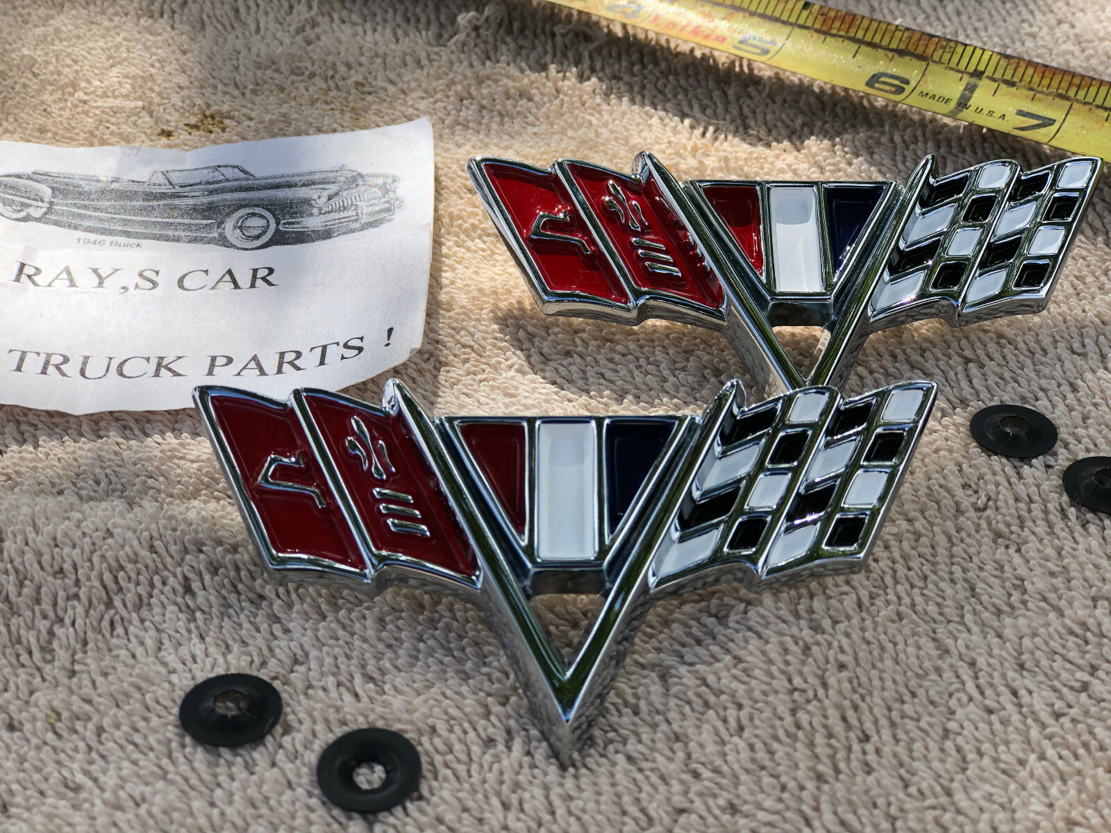 NEW 1964 TO 1967 CHEVY 327 WITH FENDER FLAGS ! IMPALA CAMARO CHEVY II MALIBU ! ! eBay