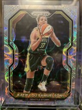 2021 Panini Prizm WNBA Premium Box Set Katie Lou Samuelson SCOPE Silver #d 2/99