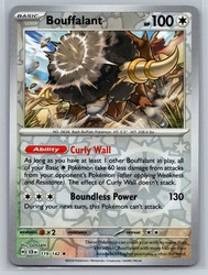 Bouffalant 119/142 Stellar Crown Reverse Holo
