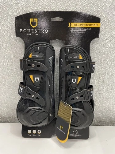 Equestro Spider Man Tendon Boots Full, Black