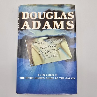 Dirk Gently's Holistic Detective Agency by Adams, Douglas Hardback SIGNED 1st