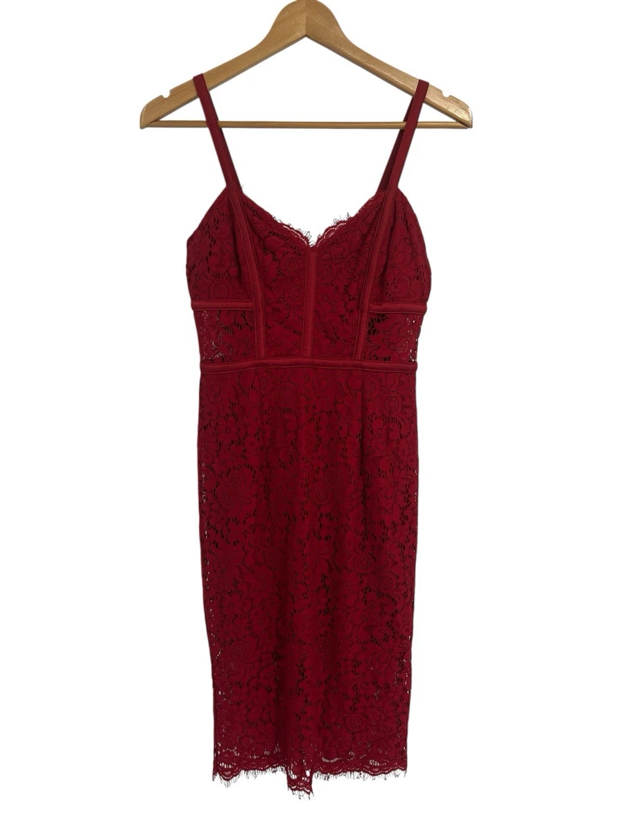 Express Lace Red Dresses for Women for sale | eBay