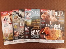 Lotto 4 riviste - Focus Storia - n°108/111