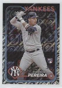 2024 Topps Series 2 582 Montgomery Club Everson Pereira #461 Rookie RC