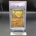 PSA8 Pokemon Pikachu Monster Ball Reverse Holo 025/165, Japanese 151 SV2a