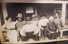 Men Women Hats Fedoras Antique Photo Early 1900s READ